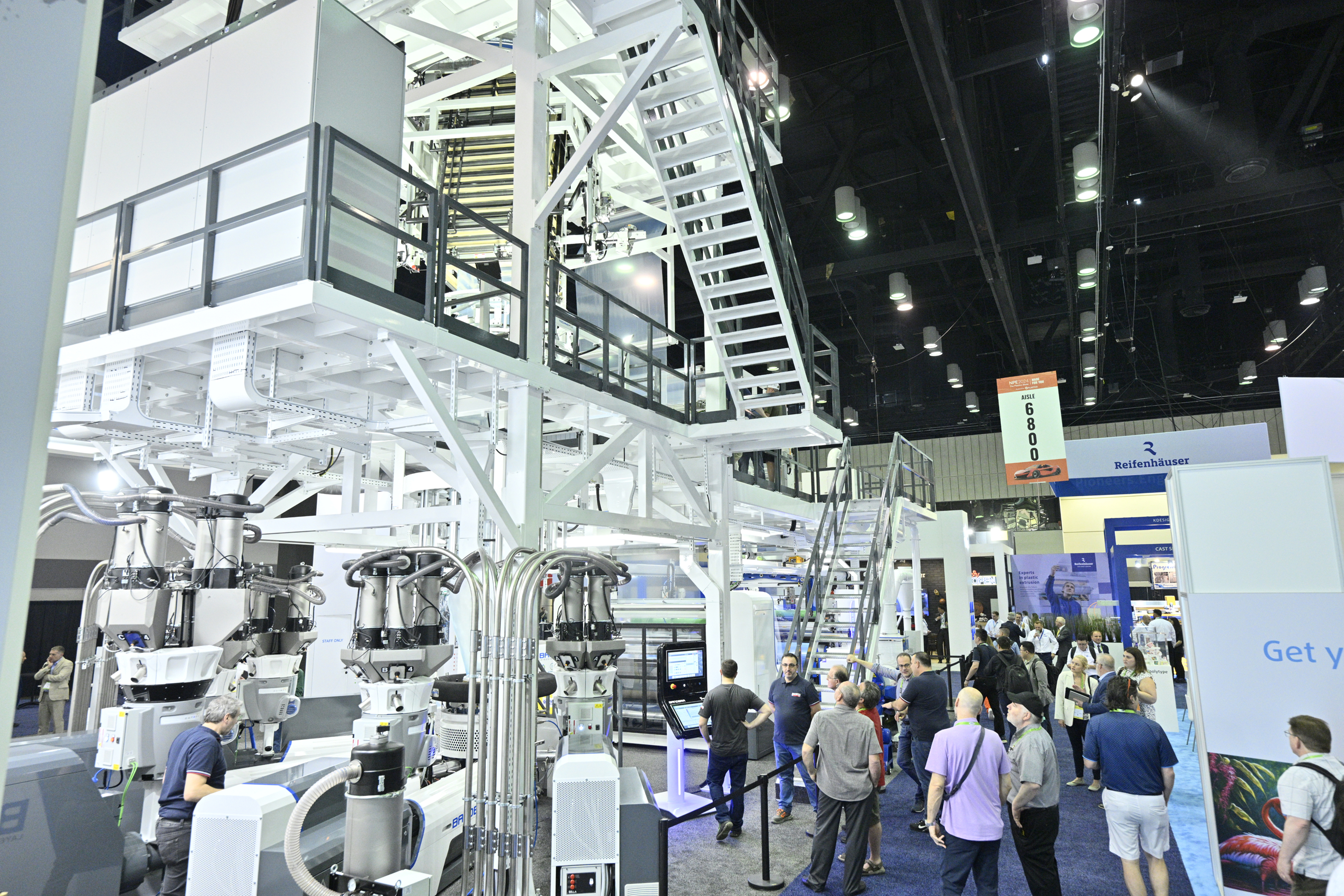 Show floor tour